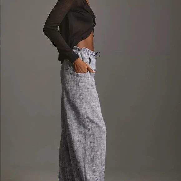 Anthropologie Wide Leg Women's Trousers - Picture 4 of 11